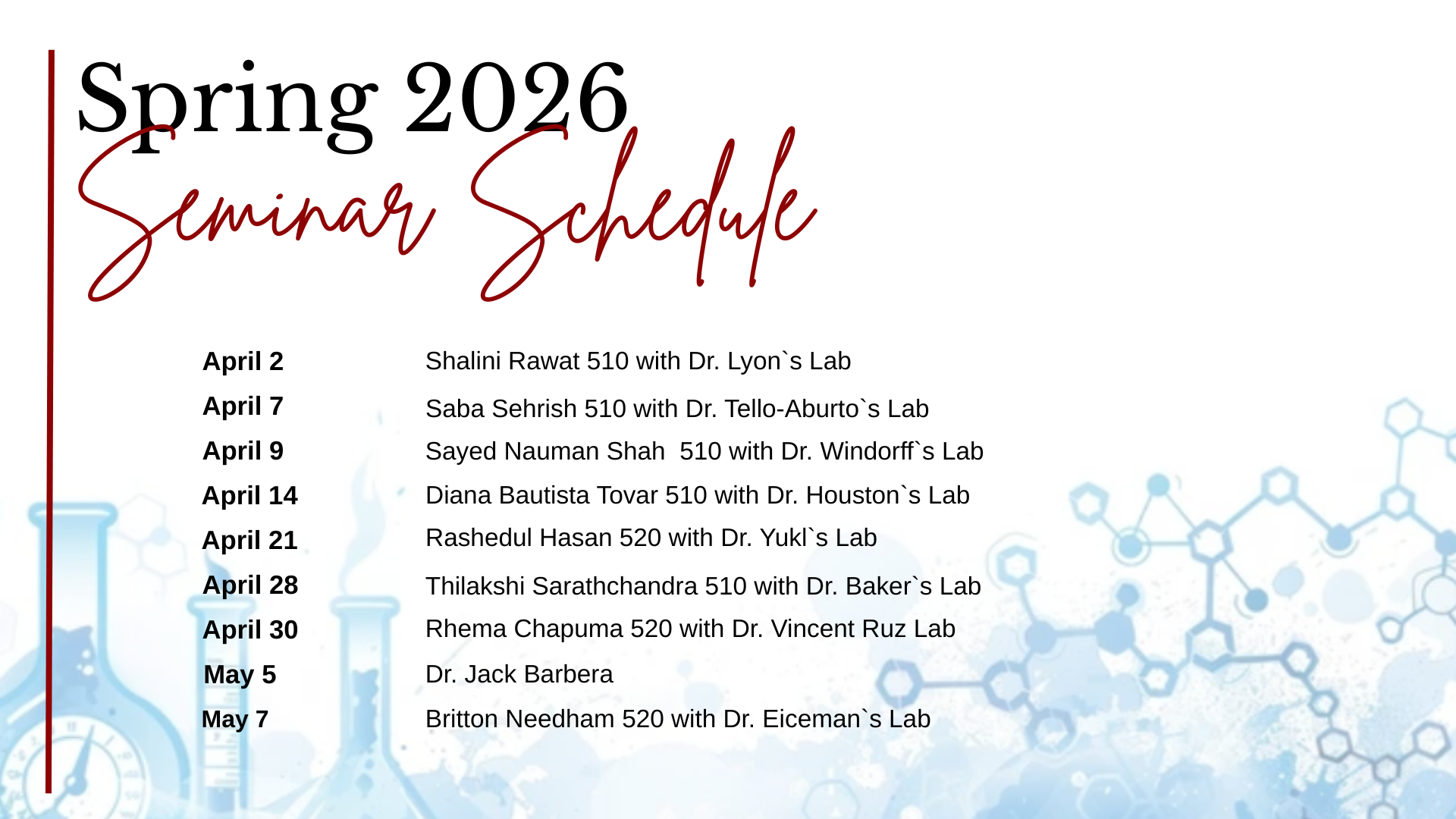 SEMINAR SPEARKERS PT2